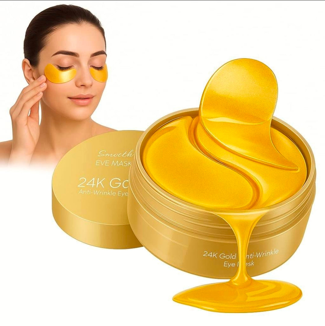 24K Gold Eye Patches - Buy 1 Get 1 Free